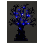Arbre LED en Bois à Poser 32 cm – Halloween – Image 2