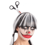 Serre Tête Blessure avec Ciseaux Halloween
