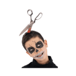 Blessure Tête Ciseaux Accessoire Halloween