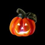 Citrouille en Céramique 7 cm – Décoration Halloween – Image 2