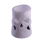 Bougie LED Photophore Crâne 7,5 cm – Halloween