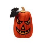Citrouille Décorée 30 cm – Décoration Halloween