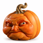 Citrouille Décorative en Résine 24 cm – Halloween