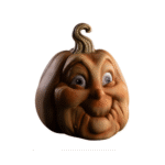 Citrouille Décorative en Résine 30 cm – Halloween