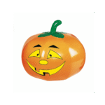 Citrouille Géante Gonflable 110 cm – Halloween – Image 2