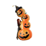 Citrouilles Gonflables Verticales 240 cm avec Ventilateur