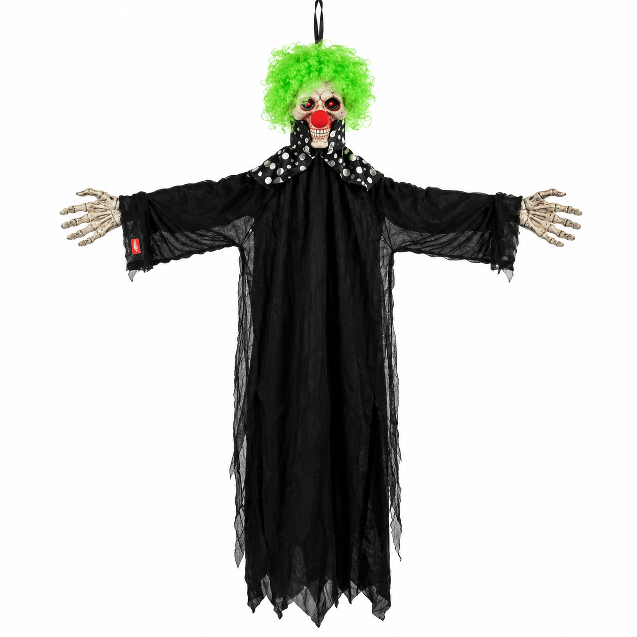 alpha-55-clown-suspendu-sonore-et-lumineux-130-cm-halloween-1260016034.png Clown Suspendu Sonore et Lumineux 130 cm – Halloween – Image 1