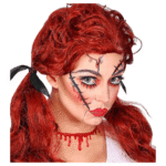 Collier Ras-de-Cou Effet Sang Rouge – Halloween – Image 2