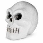 Crâne Géant Lumineux LED avec Son 34 cm – Halloween