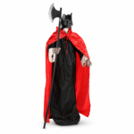 Fantôme Debout Rotatif Son, LED & Mouvement – Halloween