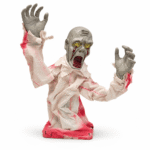 Fantôme Demi-Corps 60 cm Son, LED & Mouvement – Halloween