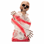 Fantôme Demi-Corps 60 cm Son, LED & Mouvement – Halloween – Image 2