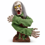 Fantôme Demi-Corps 60 cm Son, LED & Mouvement – Halloween