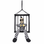 Fantôme en Cage Prisonnier Son, LED & Mouvement