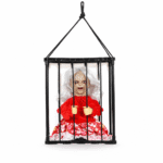 Fantôme Femme en Cage Son, LED & Mouvement