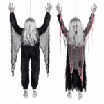 Fantôme Grimpant Mural 156 cm – Décoration Halloween