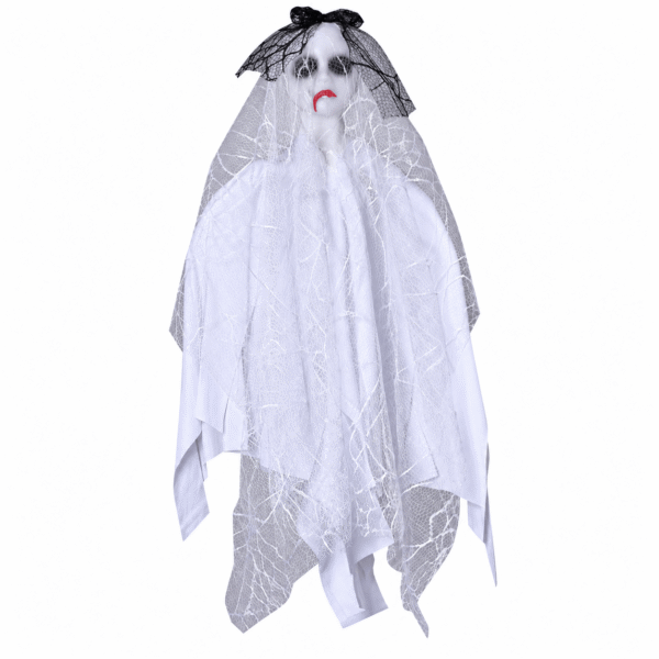 Fantôme Mariée à Suspendre 40 cm – Halloween