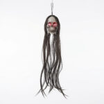 Fantôme Squelette Lumineux Cheveux Longs LED – Halloween