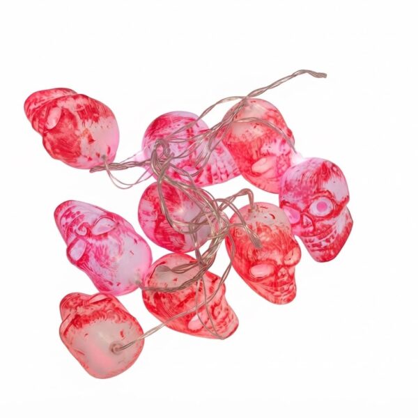 Guirlande Lumineuse Crâne Sanglant 330 cm – Halloween
