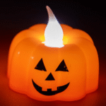 Bougie LED Chauffe-Plat Citrouille 4 cm – Halloween – Image 2