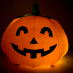 Citrouille Gonflable 130 cm avec Ventilateur – Halloween – Image 2