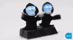 Figurine Jumeaux Animée 24 cm – Décoration Halloween – Image 2