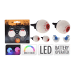 Set de 2 Yeux Humains LED – Décoration Halloween – Image 2