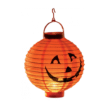 Lampion Luminaire en Papier Orange 20 cm – Décoration