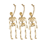 Lot de 3 Squelettes 15 cm – Décoration Halloween