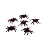Set de 6 Araignées 7 cm – Décoration Halloween – Image 2