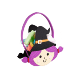 Porte-Bonbons Sorcière en Feutrine 23 cm – Halloween
