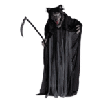Monstre Loup 170 cm Son, LED & Mouvement – Halloween