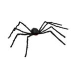 Araignée Poilue 125 cm – Décoration Halloween