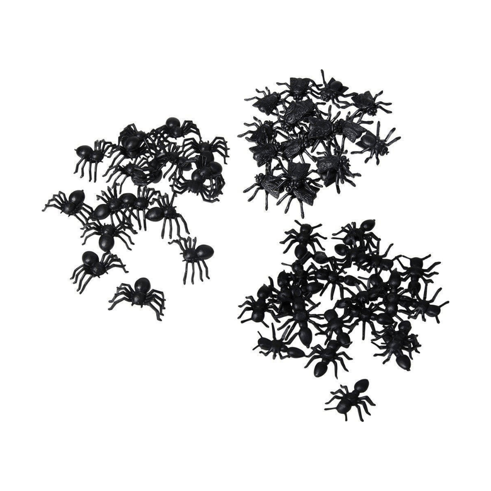 alpha-55-noir-set-de-100-insectes-varies-decoration-halloween-1256097897.png Set de 100 Insectes Variés – Décoration Halloween – Image 1