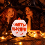 Ornement Citrouille Lumineux & Sonore – Halloween – Image 2