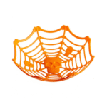 Panier Toile d’Araignée Orange 26 cm Halloween