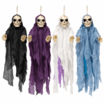 Petit Fantôme Suspendu Son & LED – Halloween – Image 5