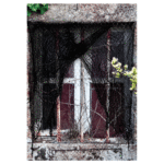 Rideau Lambeaux Noir 75 x 220 cm – Décoration Halloween