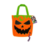 Sac Citrouille 3D en Feutre – Halloween