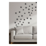 Set de 12 Stickers Araignée 10 cm – Décoration Halloween
