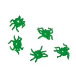 Set de 20 Araignées GID 2,5 cm – Déco Halloween