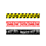 Set de 3 Rubans de Sécurité PVC 3 m – Halloween