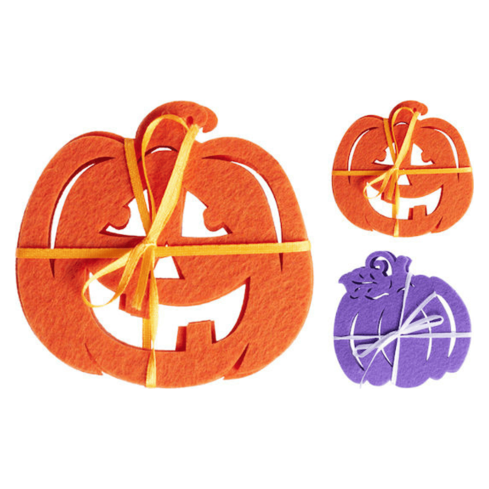 alpha-55-set-de-4-dessous-de-verre-citrouille-halloween-1255857768.png Set de 4 Dessous de Verre Citrouille Halloween – Image 1