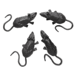 Set de 4 Souris 9 cm – Décoration Halloween
