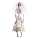Squelette Mariée 40 cm – Décoration Halloween