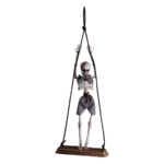 Squelette Garçon sur Balançoire 65 cm – Halloween