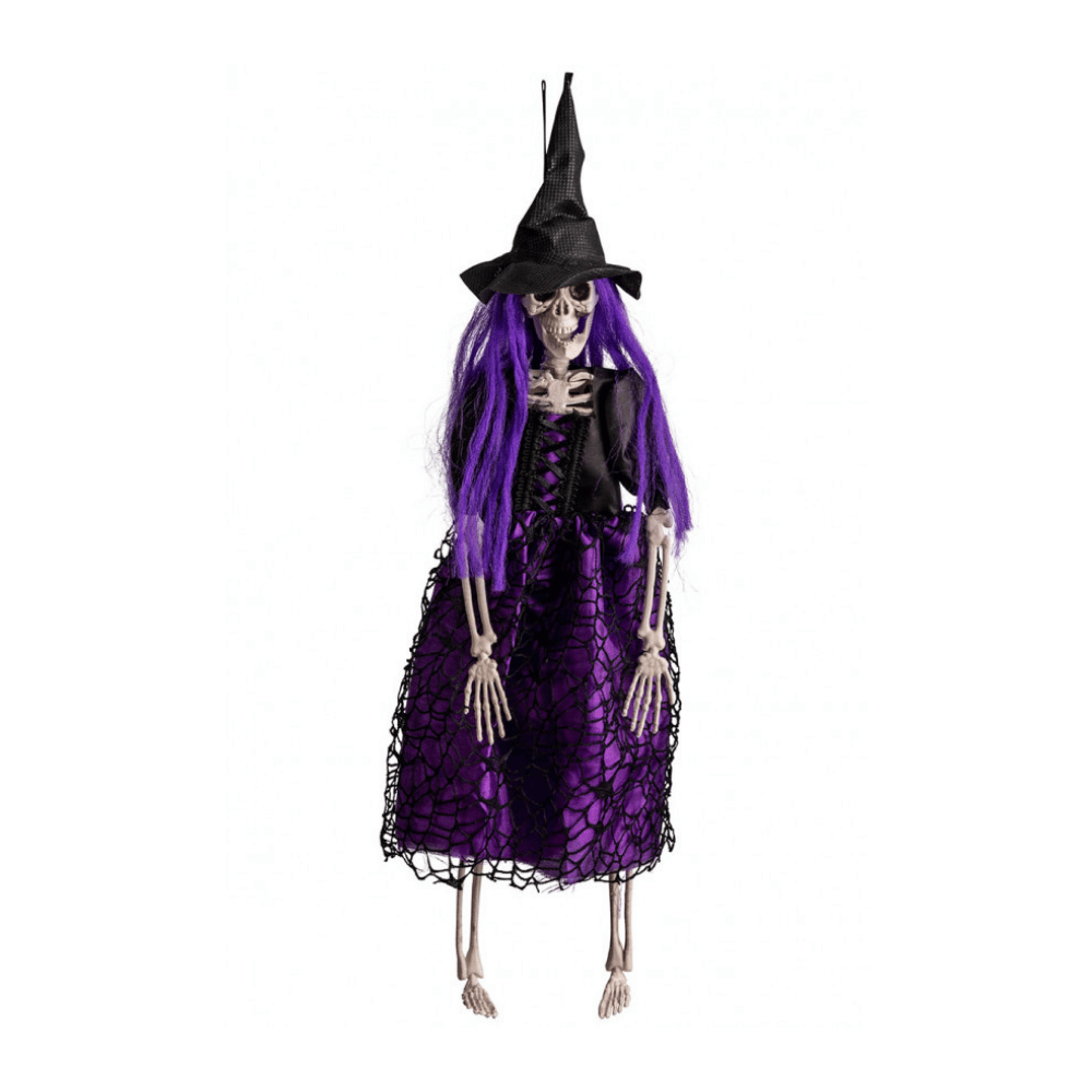 alpha-55-squelette-sorciere-a-suspendre-decoration-halloween-1199320547.png Squelette Sorcière 40 cm – Décoration Halloween – Image 1