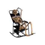 Squelette sur Rocking Chair 100 cm – Son, LED & Mouvement – Image 2