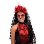 Strass Visage Jour des Morts Halloween