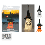 Suspension LED en Tissu 45 cm – Halloween